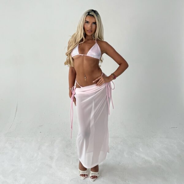 Baby Pink Maxi Mesh Set